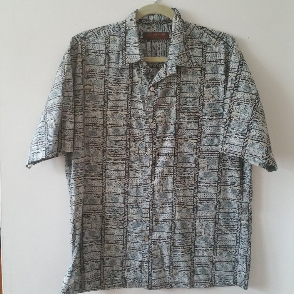 Tori Richard Cotton Lawn Hawaiian Shirt